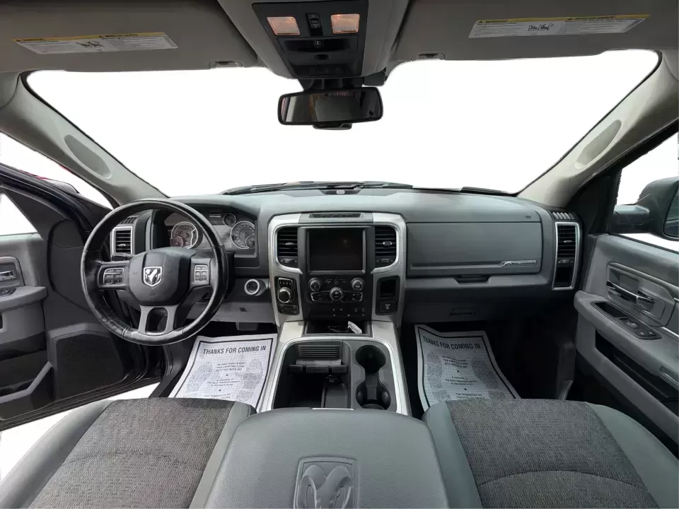 2016 Ram 1500 Big Horn (3C6RR7LT3GG) with an 5.7L V8 OHV 16V engine, 6A transmission, located at 401 Woodman Dr, Riverside, OH, 45431, (937) 908-9800, 39.760899, -84.123421 - Weekend projects, lake-day getaways, and winter commutes across the Miami Valley all get easier when you've got a full-size 4x4 that can haul, tow, and keep everyone comfortable. This **2016 Ram 1500 Big Horn Crew Cab 4WD** in eye-catching **True Blue Pearlcoat** is built for the Riverside, OH lifes - Photo#21