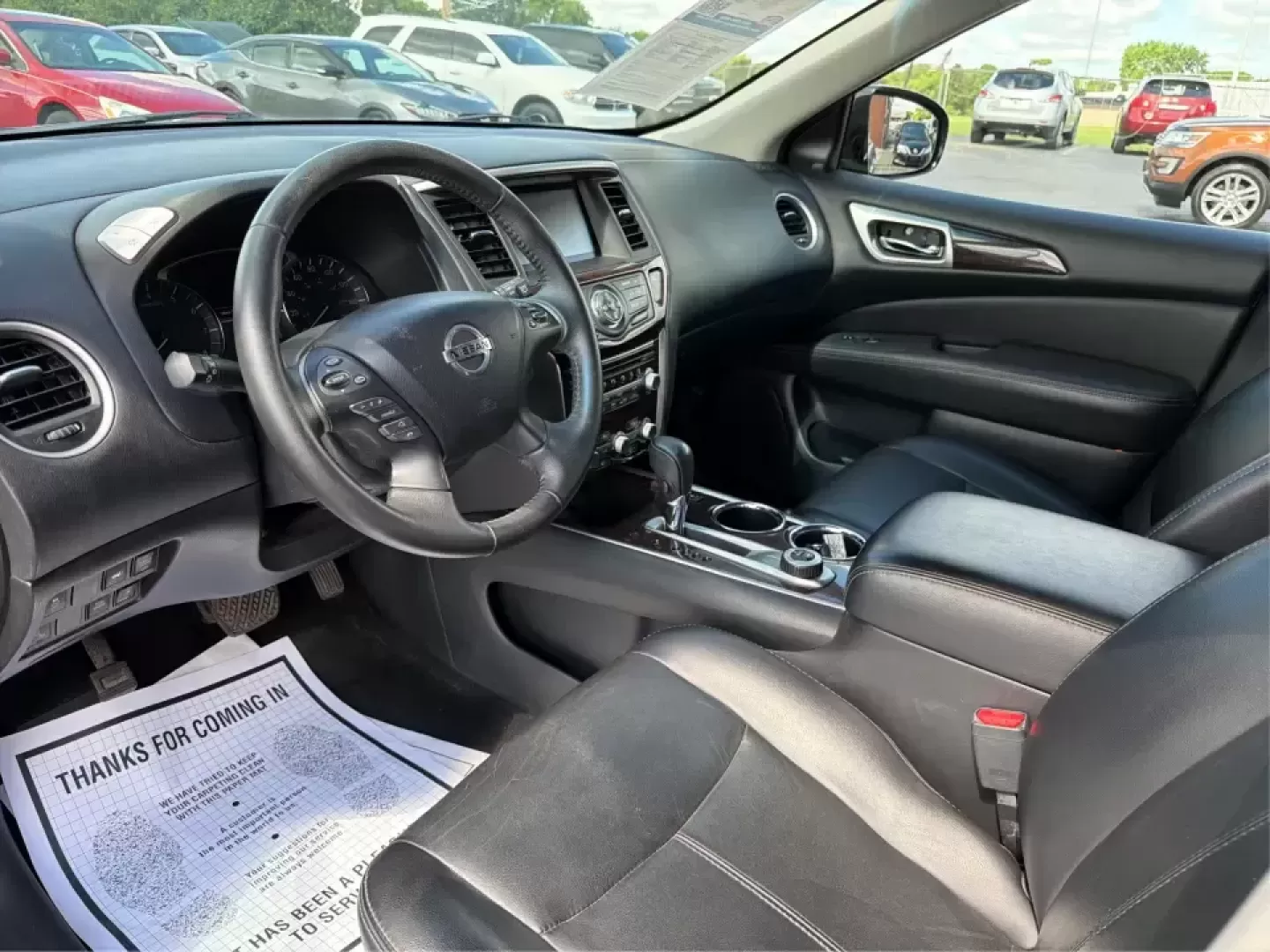 2015 Nissan Pathfinder SL (5N1AR2MM2FC) with an 3.5L V-6 DOHC engine, Continuously Variable Transmission transmission, located at 880 E. National Road, Vandalia, OH, 45377, (937) 908-9800, 39.891918, -84.183594 - Pack up the kids, load the cooler, and point the GPS toward your next weekend escape-this 2015 Nissan Pathfinder SL is the kind of 3-row SUV that fits real life in Vandalia, from school drop-offs and Costco runs to road trips up I75 and afternoons at the National Museum of the U.S. Air Force. With c - Photo#9