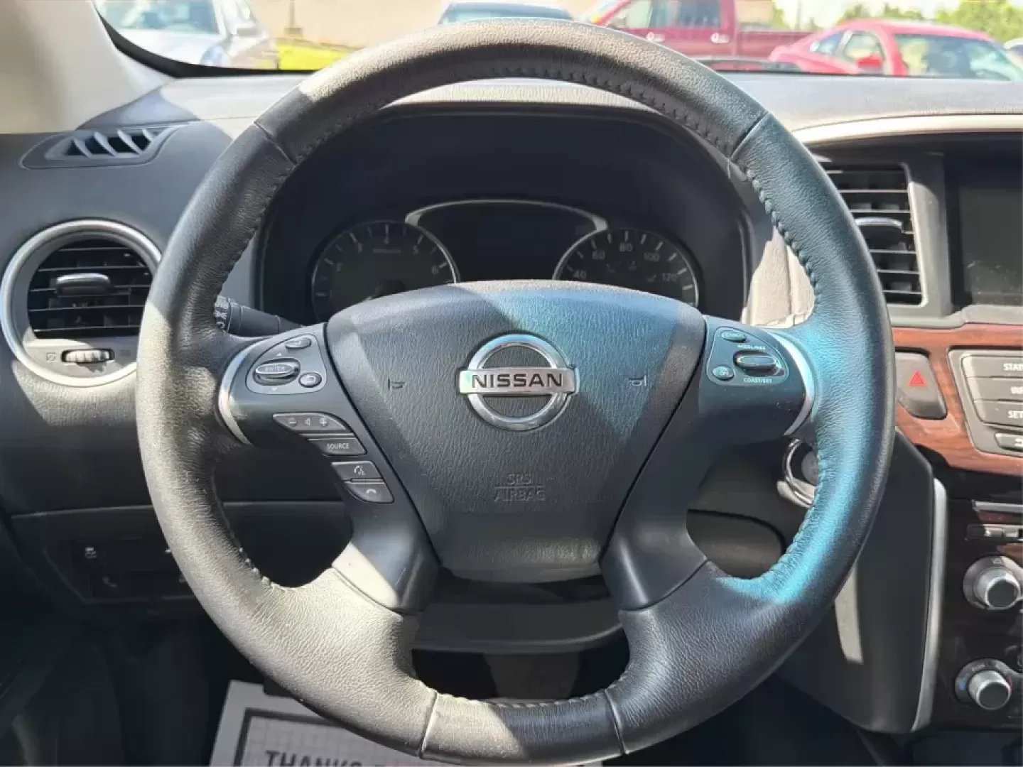 2015 Nissan Pathfinder SL (5N1AR2MM2FC) with an 3.5L V-6 DOHC engine, Continuously Variable Transmission transmission, located at 880 E. National Road, Vandalia, OH, 45377, (937) 908-9800, 39.891918, -84.183594 - Pack up the kids, load the cooler, and point the GPS toward your next weekend escape-this 2015 Nissan Pathfinder SL is the kind of 3-row SUV that fits real life in Vandalia, from school drop-offs and Costco runs to road trips up I75 and afternoons at the National Museum of the U.S. Air Force. With c - Photo#16