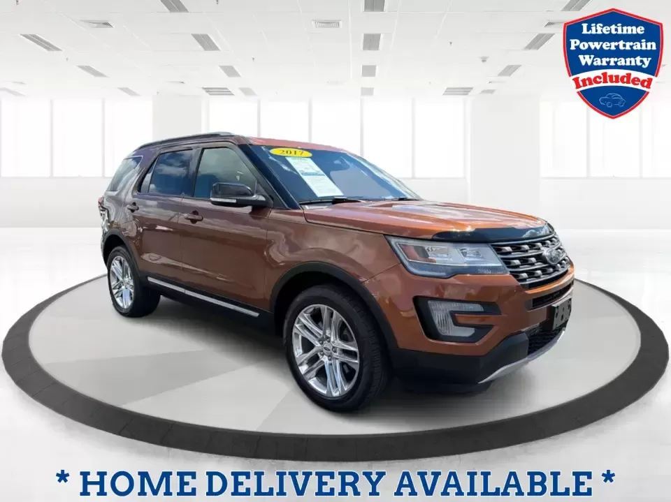 2017 Ford Explorer XLT 4WD (1FM5K8D86HG) with an 3.5L V6 DOHC 24V engine, 6A transmission, located at 401 Woodman Dr, Riverside, OH, 45431, (937) 908-9800, 39.760899, -84.123421 - Load up the family, cue the playlist, and point the nose toward your next weekend escape-this 2017 Ford Explorer XLT 4WD is built for the real-life mix of school runs, long commutes, and road trips out of Riverside. With three rows of SUV versatility and confident 4WD capability, it's a smart fit fo - Photo#0
