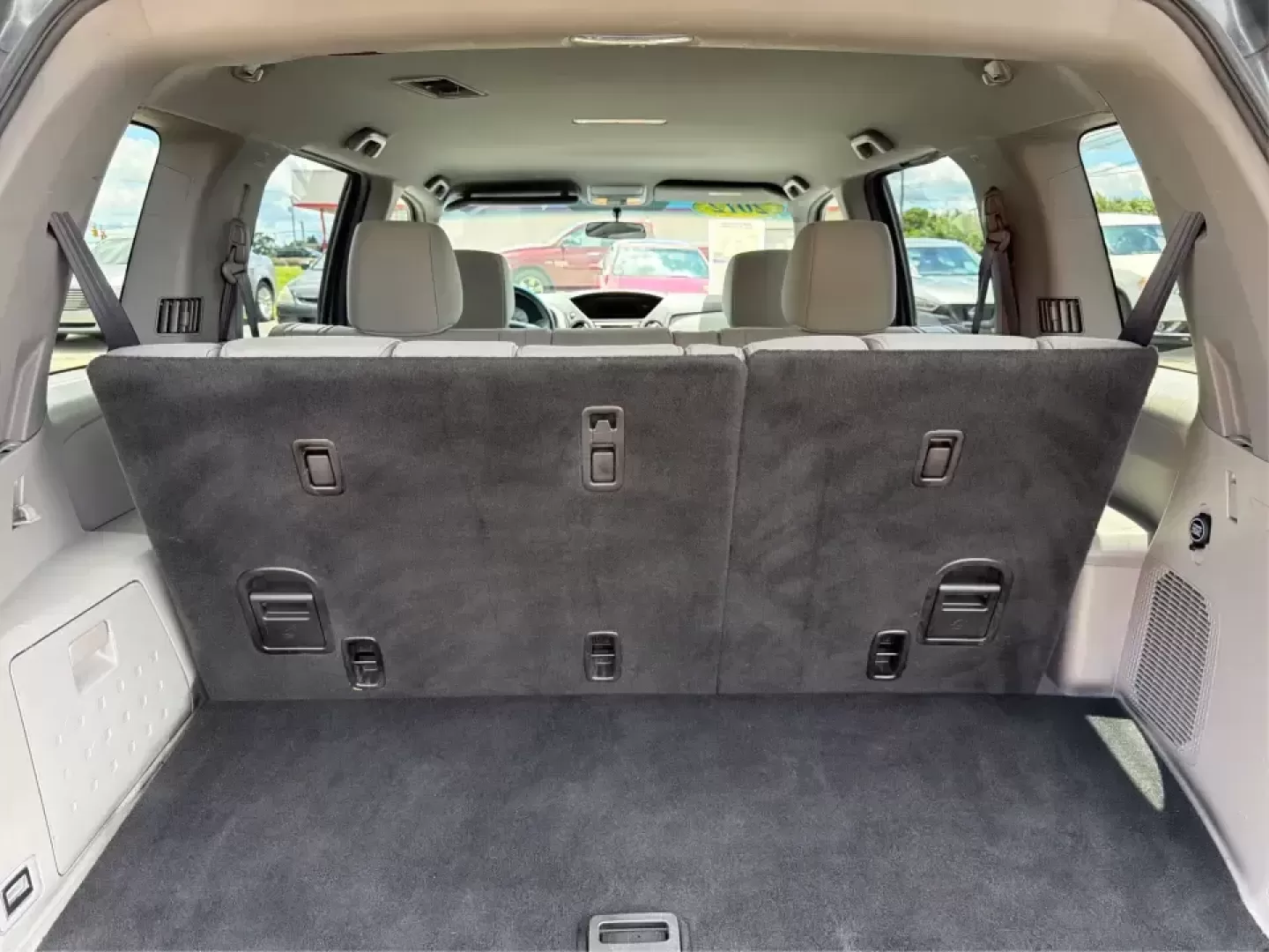2012 Honda Pilot EX 4WD 5-Spd AT (5FNYF4H46CB) with an 3.5L V6 SOHC 24V engine, 5-Speed Automatic transmission, located at 401 Woodman Dr, Riverside, OH, 45431, (937) 908-9800, 39.760899, -84.123421 - Picture your next Ohio weekend: the kids packed up, coolers in the back, and plenty of room for friends-then cruising from Piqua to Indian Lake or over to Dayton without feeling cramped. This 2012 Honda Pilot EX 4WD is built for real life, whether you're tackling school drop-offs, long commutes on I - Photo#12