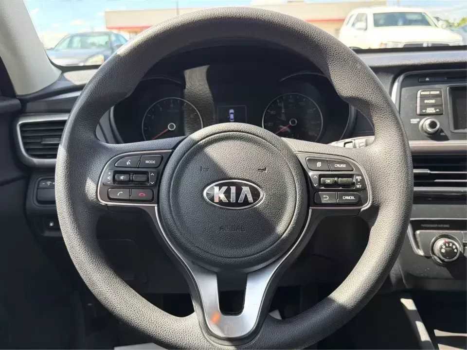 2017 Kia Optima LX (5XXGT4L35HG) with an 2.4L L4 DOHC 16V engine, 6A transmission, located at 8750 N County Rd 25A, Piqua, OH, 45356, (937) 908-9800, 40.164391, -84.232513 - Set up for real life in West Central Ohio-whether you're commuting daily on I-75, running kids to activities around Piqua and Troy, or planning a comfortable weekend drive to the Miami County Fairgrounds-this 2017 Kia Optima LX is the kind of sedan that makes everyday miles feel easier and more enjo - Photo#16
