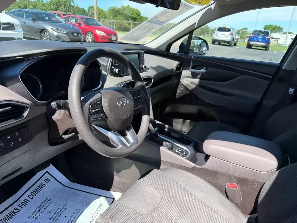 2019 Hyundai Santa Fe SE 2.4 AWD (5NMS2CAD6KH) with an 2.4L L4 DOHC 16V engine, 8A transmission, located at 1951 S Dayton Lakeview Rd., New Carlisle, OH, 45344, (937) 908-9800, 39.890999, -84.050255 - Pack up the kids, load the cooler, and point the GPS toward a weekend at George Rogers Clark Park or a quick getaway to Buck Creek State Park-this 2019 Hyundai Santa Fe SE is the kind of SUV that fits real life in New Carlisle. Whether you're juggling school drop-offs, commuting down I70 toward Dayt - Photo#9