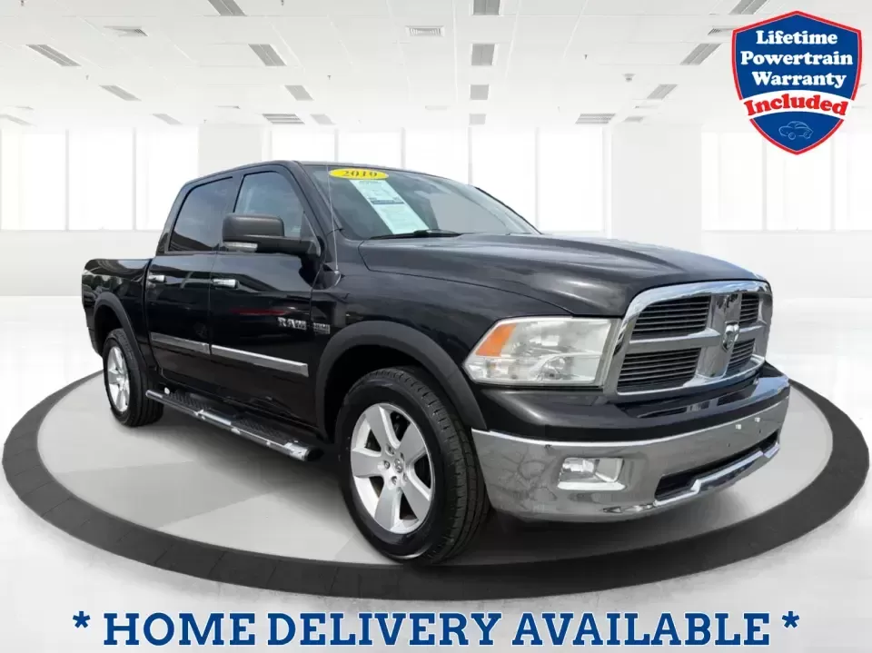 2010 Dodge Ram 1500 Laramie Crew Cab 4WD (1D7RV1CT3AS) with an 5.7L V8 OHV 16V engine, 5-Speed Automatic transmission, located at 1951 S Dayton Lakeview Rd., New Carlisle, OH, 45344, (937) 908-9800, 39.890999, -84.050255 - Need one truck that can pull weekend toys, handle Midwest weather, and still feel comfortable for the daily drive? This 2010 Dodge Ram 1500 Laramie Crew Cab 4WD is built for real life in and around New Carlisle-whether you're hauling supplies for a home project, towing a trailer out toward Buck Cree - Photo#0