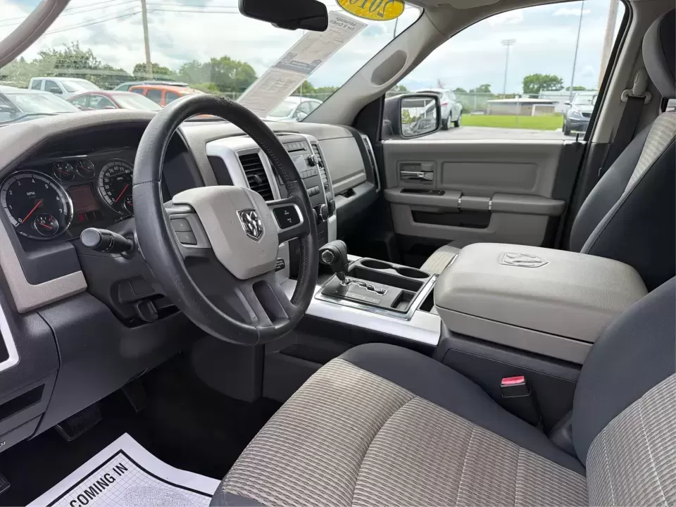 2010 Dodge Ram 1500 Laramie Crew Cab 4WD (1D7RV1CT3AS) with an 5.7L V8 OHV 16V engine, 5-Speed Automatic transmission, located at 1951 S Dayton Lakeview Rd., New Carlisle, OH, 45344, (937) 908-9800, 39.890999, -84.050255 - Need one truck that can pull weekend toys, handle Midwest weather, and still feel comfortable for the daily drive? This 2010 Dodge Ram 1500 Laramie Crew Cab 4WD is built for real life in and around New Carlisle-whether you're hauling supplies for a home project, towing a trailer out toward Buck Cree - Photo#9