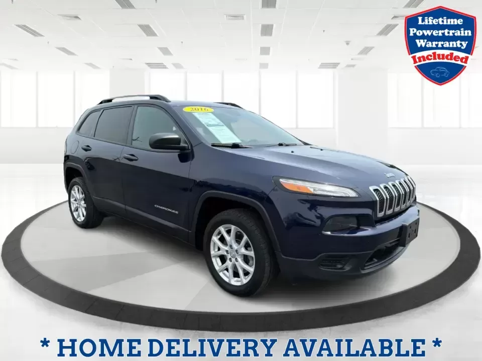 2016 Jeep Cherokee Sport 4WD (1C4PJMAB0GW) with an 2.4L L4 DOHC 16V engine, 9A transmission, located at 880 E. National Road, Vandalia, OH, 45377, (937) 908-9800, 39.891918, -84.183594 - Weekend getaways, winter commutes, and everyday kid-and-gear duty all feel easier in a capable SUV-and this **2016 Jeep Cherokee Sport 4WD** is built for drivers around **Vandalia, Ohio** who want confident traction, practical space, and comfort without stepping into a huge vehicle. Whether you're h - Photo#0