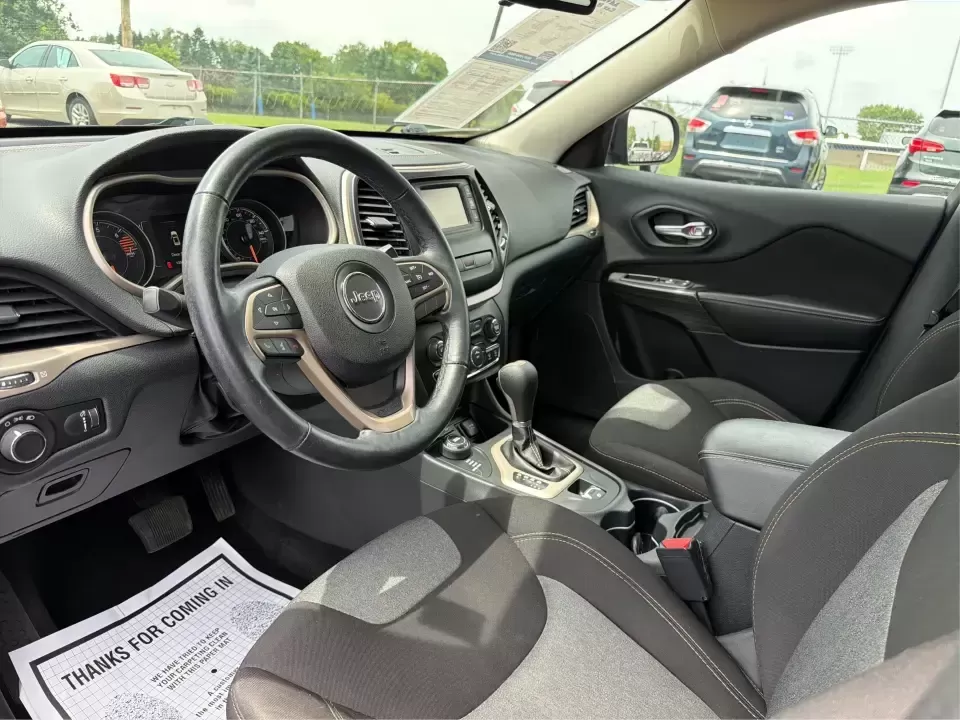 2016 Jeep Cherokee Sport 4WD (1C4PJMAB0GW) with an 2.4L L4 DOHC 16V engine, 9A transmission, located at 880 E. National Road, Vandalia, OH, 45377, (937) 908-9800, 39.891918, -84.183594 - Weekend getaways, winter commutes, and everyday kid-and-gear duty all feel easier in a capable SUV-and this **2016 Jeep Cherokee Sport 4WD** is built for drivers around **Vandalia, Ohio** who want confident traction, practical space, and comfort without stepping into a huge vehicle. Whether you're h - Photo#9