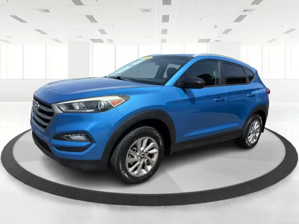 2016 Hyundai Tucson SE w/Preferred Package AWD (KM8J3CA41GU) with an 2.0L L4 DOHC 16V engine, 6A transmission, located at 401 Woodman Dr, Riverside, OH, 45431, (937) 908-9800, 39.760899, -84.123421 - Need an SUV that can handle Dayton-area commutes, rainy school drop-offs, and spontaneous weekend getaways without feeling oversized? This 2016 Hyundai Tucson SE w/Preferred Package AWD in eye-catching Caribbean Blue is built for real life-comfortable for daily drives, confident when the weather tur - Photo#8