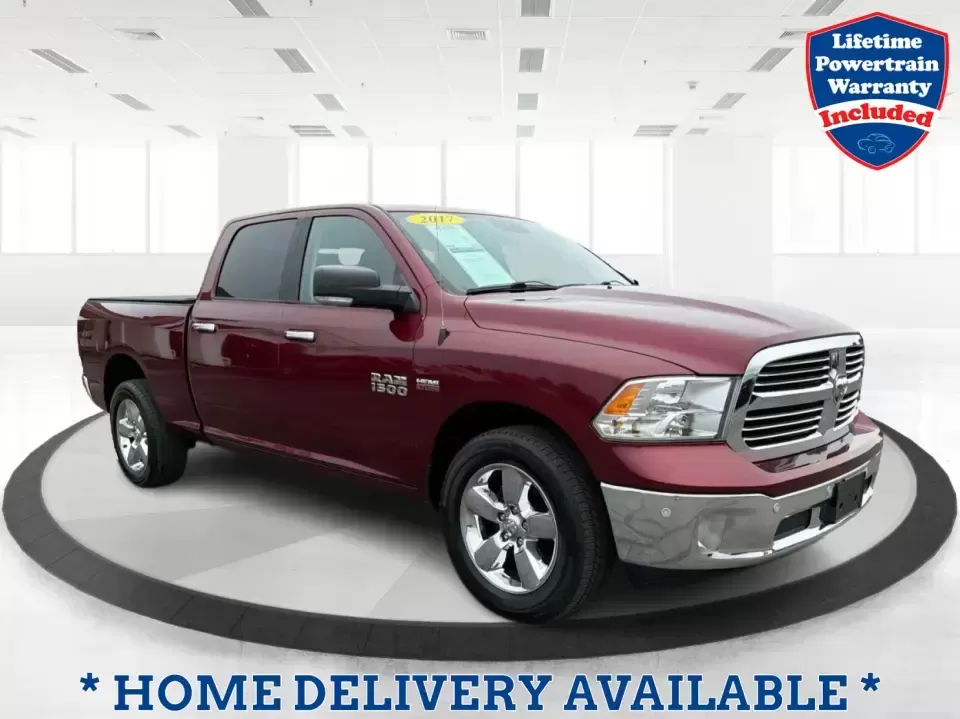 2017 Ram 1500 SLT Crew Cab LWB 4WD (1C6RR7TT6HS) with an 5.7L V8 OHV 16V engine, 8A transmission, located at 8750 N County Rd 25A, Piqua, OH, 45356, (937) 908-9800, 40.164391, -84.232513 - Weekday workhorse, weekend adventure rig, and road-trip-ready family hauler all in one-this **2017 Ram 1500 SLT Crew Cab LWB 4WD** is built for life in West Central Ohio. Whether you're commuting from Piqua to Troy, hauling gear out toward Indian Lake, or towing a trailer for a Saturday project, thi - Photo#0