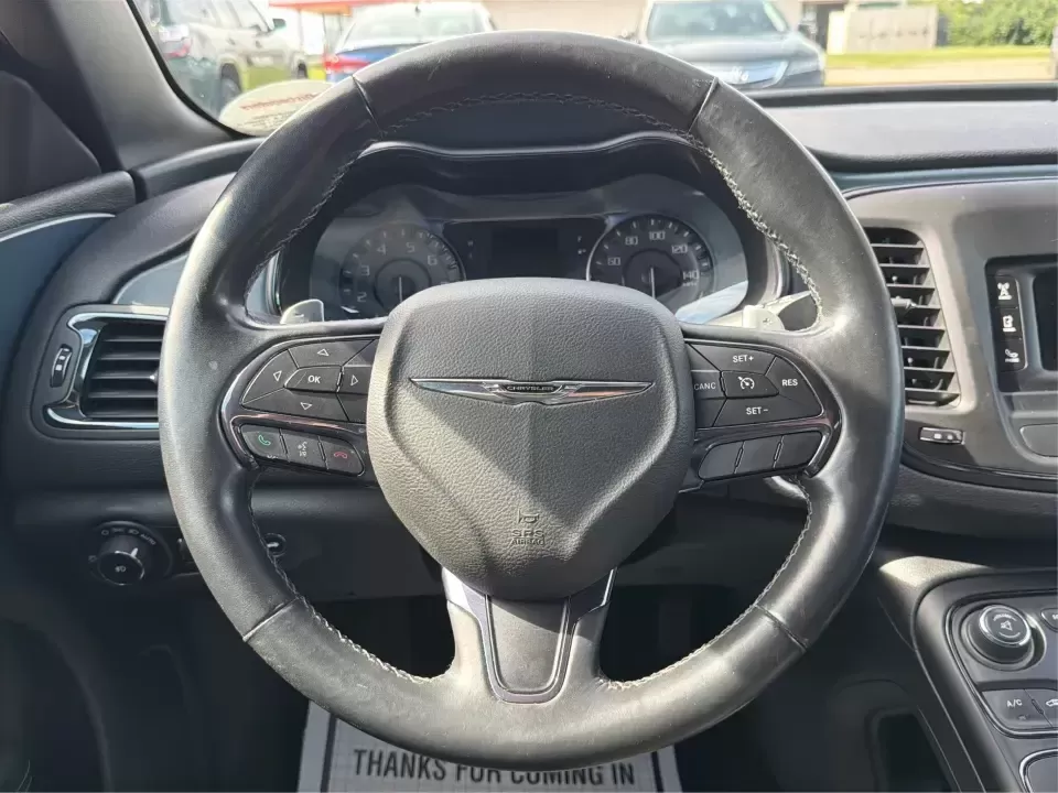 2015 Chrysler 200 S (1C3CCCBG2FN) with an 3.6L V6 DOHC 24V FFV engine, 9-Speed Automatic transmission, located at 1184 Kauffman Ave, Fairborn, OH, 45324, (937) 908-9800, 39.807072, -84.030914 - Need a comfortable, stylish sedan for daily commuting between Wright-Patterson AFB, Beavercreek shopping runs, and weekends out at Fairborn's community events? This 2015 Chrysler 200 S is built for real-life driving-smooth on I-675, easy to park around Downtown Fairborn, and roomy enough for five pa - Photo#16