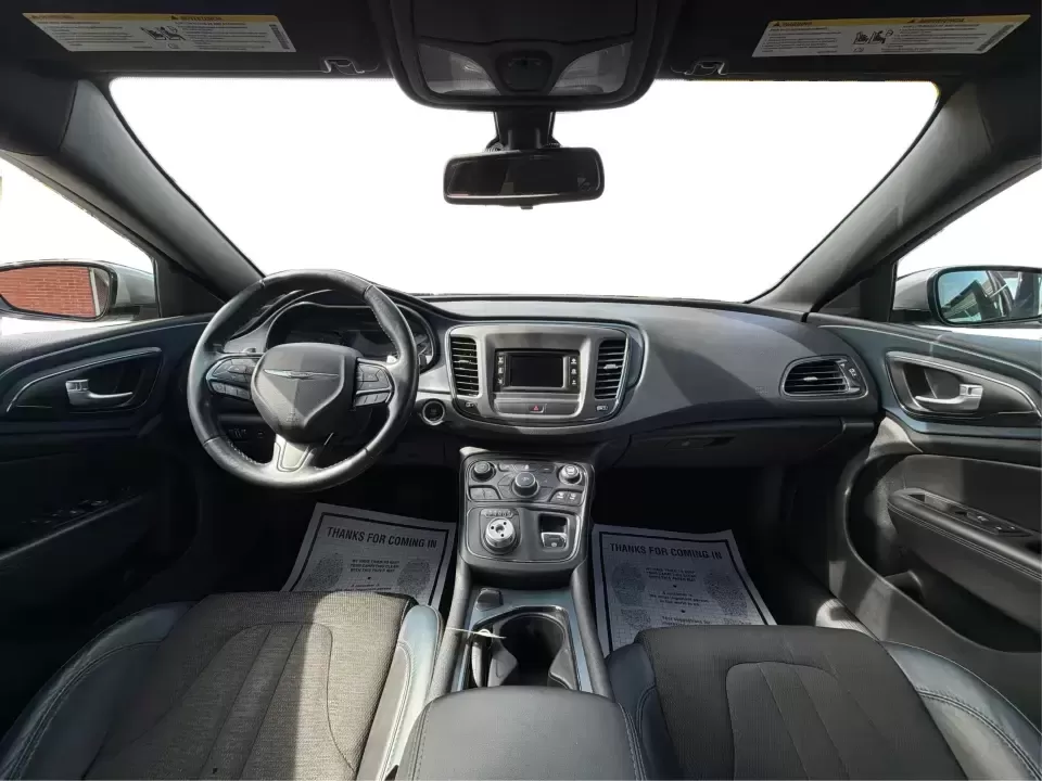 2015 Chrysler 200 S (1C3CCCBG2FN) with an 3.6L V6 DOHC 24V FFV engine, 9-Speed Automatic transmission, located at 1184 Kauffman Ave, Fairborn, OH, 45324, (937) 908-9800, 39.807072, -84.030914 - Need a comfortable, stylish sedan for daily commuting between Wright-Patterson AFB, Beavercreek shopping runs, and weekends out at Fairborn's community events? This 2015 Chrysler 200 S is built for real-life driving-smooth on I-675, easy to park around Downtown Fairborn, and roomy enough for five pa - Photo#22