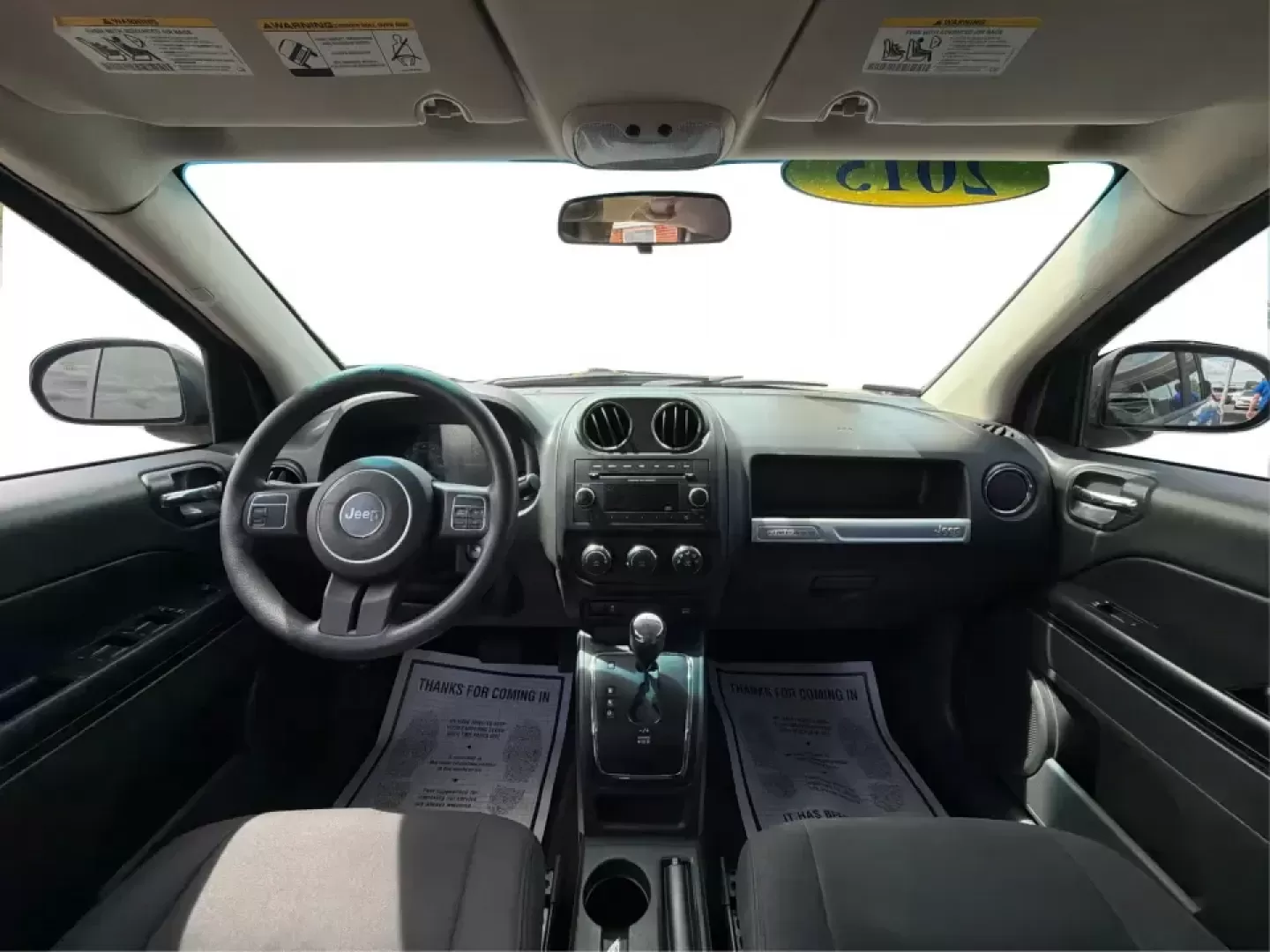 2015 Jeep Compass Sport FWD (1C4NJCBA6FD) with an 2.0L L4 DOHC 16V engine, located at 1951 S Dayton Lakeview Rd., New Carlisle, OH, 45344, (937) 908-9800, 39.890999, -84.050255 - Whether your week looks like a daily commute down I70, school drop-offs around Clark County, or a quick weekend escape to Buck Creek State Park, this **2015 Jeep Compass Sport FWD** is the kind of compact SUV that fits real life. With seating for **five**, easy-to-park sizing, and the versatile carg- Photo#20
