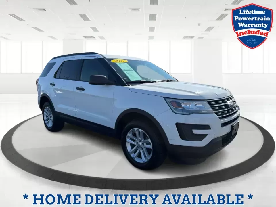 2017 Ford Explorer Base 4WD (1FM5K8B84HG) with an 3.5L V6 DOHC 24V engine, 6A transmission, located at 880 E. National Road, Vandalia, OH, 45377, (937) 908-9800, 39.891918, -84.183594 - Need one SUV that can handle the weekday school run, the I75 commute, and a weekend getaway to the Dayton attractions-all without feeling cramped? This **2017 Ford Explorer Base 4WD** is built for real-life Vandalia driving, with **three rows for 7 passengers**, confident **four-wheel drive**, and t - Photo#0