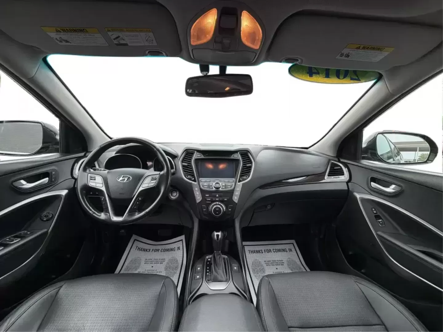 2014 Hyundai Santa Fe Limited AWD (KM8SRDHF4EU) with an 3.3L V6 DOHC 24V engine, 6-Speed Automatic transmission, located at 401 Woodman Dr, Riverside, OH, 45431, (937) 908-9800, 39.760899, -84.123421 - Picture your next weekend: loading up the family for a day at John Bryan State Park, heading out for youth sports in Beavercreek, or cruising I35 and US68 for an easy commute to Dayton. This 2014 Hyundai Santa Fe Limited AWD is built for real life in and around Xenia-roomy enough for growing familie- Photo#20