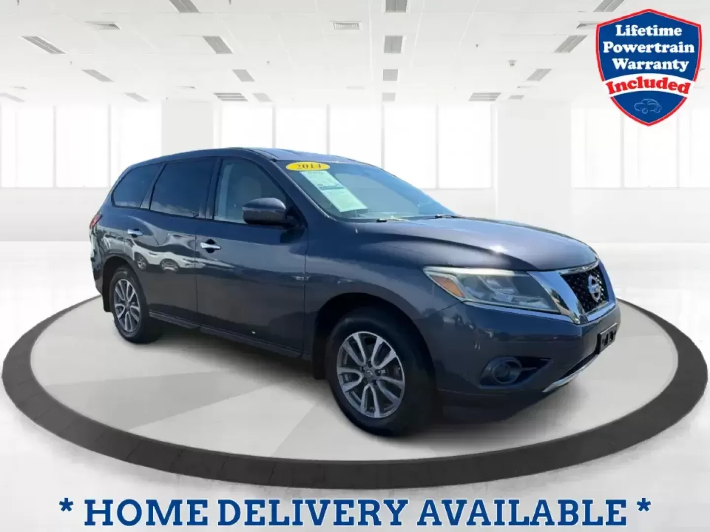 2014 Nissan Pathfinder S 4WD (5N1AR2MM0EC) with an 3.5L V6 DOHC 24V engine, Continuously Variable Transmission transmission, located at 880 E. National Road, Vandalia, OH, 45377, (937) 908-9800, 39.891918, -84.183594 - Ready for family carpools, long commutes up I-75, and weekend getaways to Taylorsville MetroPark, this 2014 Nissan Pathfinder S 4WD is the kind of 3-row SUV that fits real life in Vandalia, OH. With seating for up to 7 passengers, confident four-wheel drive, and everyday comfort features, it's a sma- Photo#0