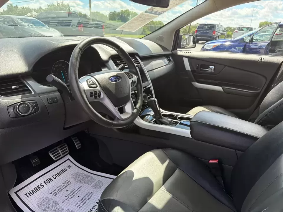 2014 Ford Edge Sport AWD (2FMDK4AK1EB) with an 3.7L V6 DOHC 24V engine, 6-Speed Automatic transmission, located at 8750 N County Rd 25A, Piqua, OH, 45356, (937) 908-9800, 40.164391, -84.232513 - Need an SUV that can handle Ohio weather, busy school weeks, and spontaneous weekend getaways without feeling like a compromise? This 2014 Ford Edge Sport AWD is built for real life-confident on rainy commutes, comfortable for family errands, and ready for road trips from Piqua to Dayton with the po- Photo#9