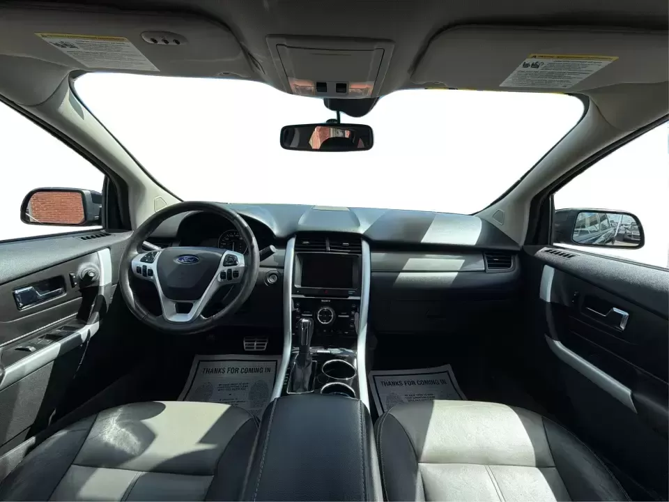 2014 Ford Edge Sport AWD (2FMDK4AK1EB) with an 3.7L V6 DOHC 24V engine, 6-Speed Automatic transmission, located at 8750 N County Rd 25A, Piqua, OH, 45356, (937) 908-9800, 40.164391, -84.232513 - Need an SUV that can handle Ohio weather, busy school weeks, and spontaneous weekend getaways without feeling like a compromise? This 2014 Ford Edge Sport AWD is built for real life-confident on rainy commutes, comfortable for family errands, and ready for road trips from Piqua to Dayton with the po- Photo#22