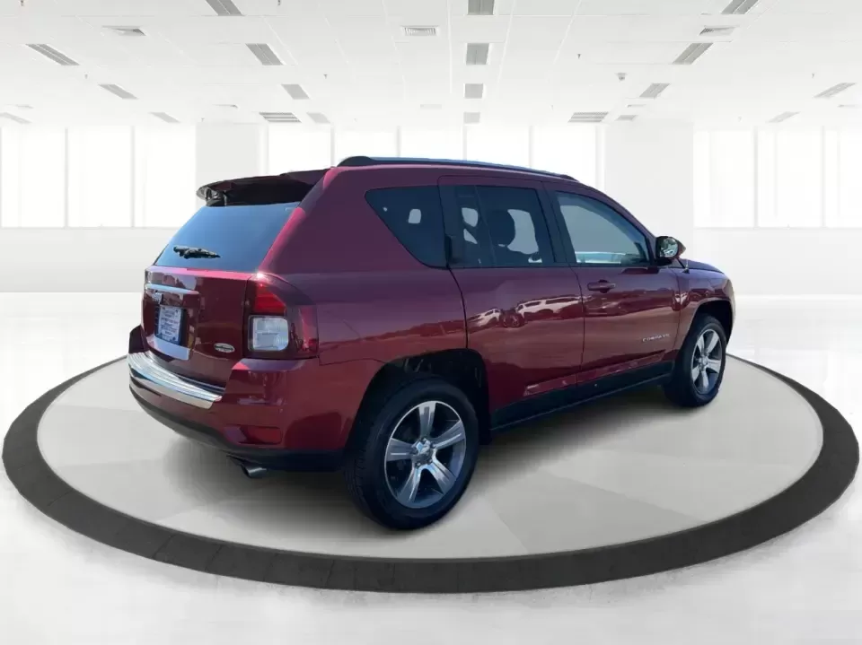 2017 Jeep Compass Latitude FWD (1C4NJCEB2HD) with an 2.4L L4 DOHC 16V engine, CVT transmission, located at 4508 South Dixie Dr, Moraine, OH, 45439, (937) 908-9800, 39.689976, -84.218452 - Weekend plans, daily commutes, and quick getaways around the Miami Valley feel easier when you've got a compact SUV that's comfortable, efficient, and ready for real life. This **2017 Jeep Compass Latitude FWD** in eye-catching **Deep Cherry Red Crystal Pearlcoat** is a smart fit for drivers who wan- Photo#2