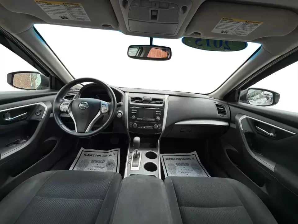 2015 Nissan Altima 2.5 S (1N4AL3AP8FC) with an 2.5L L4 DOHC 16V engine, Continuously Variable Transmission transmission, located at 1230 East Main St, Xenia, OH, 45385, (937) 908-9800, 39.688026, -83.910172 - Need a smart, comfortable sedan for the daily commute from Xenia to Beavercreek, a reliable runabout for errands near Shawnee Park, or a fuel-sipping ride for weekend trips out toward Caesar Creek State Park? This **2015 Nissan Altima 2.5 S** is built for real-life driving-roomy for five, easy to ma- Photo#20