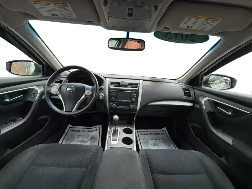2015 Nissan Altima 2.5 S (1N4AL3AP8FC) with an 2.5L L4 DOHC 16V engine, Continuously Variable Transmission transmission, located at 1230 East Main St, Xenia, OH, 45385, (937) 908-9800, 39.688026, -83.910172 - Need a smart, comfortable sedan for the daily commute from Xenia to Beavercreek, a reliable runabout for errands near Shawnee Park, or a fuel-sipping ride for weekend trips out toward Caesar Creek State Park? This **2015 Nissan Altima 2.5 S** is built for real-life driving-roomy for five, easy to ma- Photo#21