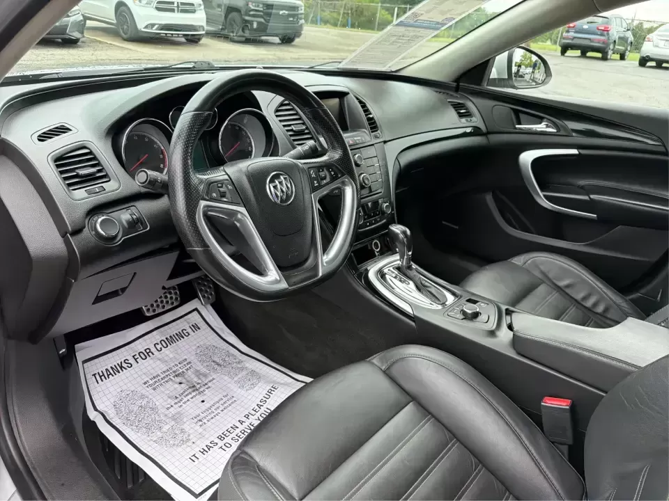 2012 Buick Regal GS (2G4GV5GV9C9) with an 2.2L L4 DOHC 16V TURBO engine, located at 1184 Kauffman Ave, Fairborn, OH, 45324, (937) 908-9800, 39.807072, -84.030914 - Need a sporty sedan that can handle the weekday commute to Wright-Patterson AFB, date night in downtown Fairborn, and the occasional road trip up I675 without feeling like just transportation? This 2012 Buick Regal GS brings turbocharged fun and upscale comfort together in a practical 4door package-- Photo#9