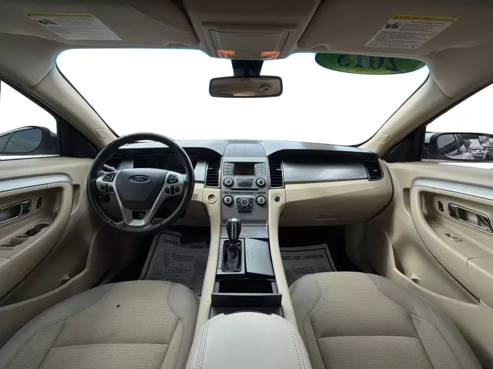 2015 Ford Taurus SEL FWD (1FAHP2E89FG) with an 3.5L V6 DOHC 24V engine, 6-Speed Automatic transmission, located at 1951 S Dayton Lakeview Rd., New Carlisle, OH, 45344, (937) 908-9800, 39.890999, -84.050255 - Need a comfortable, confident sedan for the daily commute, school drop-offs, and the occasional Dayton-to-Columbus road trip? This 2015 Ford Taurus SEL FWD is built for real life-roomy for five, smooth on longer drives, and packed with the kind of features that make every mile feel easier, whether y- Photo#21