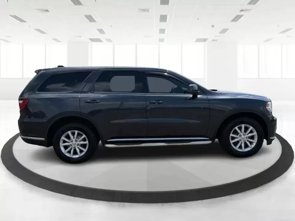 2015 Dodge Durango SXT AWD (1C4RDJAGXFC) with an 3.6L V6 DOHC 24V engine, 8-Speed Automatic transmission, located at 8750 N County Rd 25A, Piqua, OH, 45356, (937) 908-9800, 40.164391, -84.232513 - Need one SUV that can handle the school run, a long I75 commute, and a packed weekend at Indian Lake without feeling cramped? This 2015 Dodge Durango SXT AWD is built for real life in West Central Ohio-roomy for up to seven passengers, confident in changing weather, and versatile enough for everythi- Photo#1