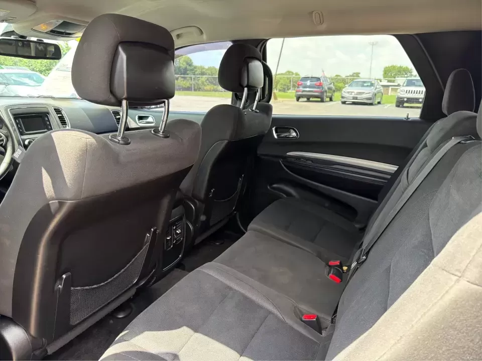 2015 Dodge Durango SXT AWD (1C4RDJAGXFC) with an 3.6L V6 DOHC 24V engine, 8-Speed Automatic transmission, located at 8750 N County Rd 25A, Piqua, OH, 45356, (937) 908-9800, 40.164391, -84.232513 - Need one SUV that can handle the school run, a long I75 commute, and a packed weekend at Indian Lake without feeling cramped? This 2015 Dodge Durango SXT AWD is built for real life in West Central Ohio-roomy for up to seven passengers, confident in changing weather, and versatile enough for everythi- Photo#10