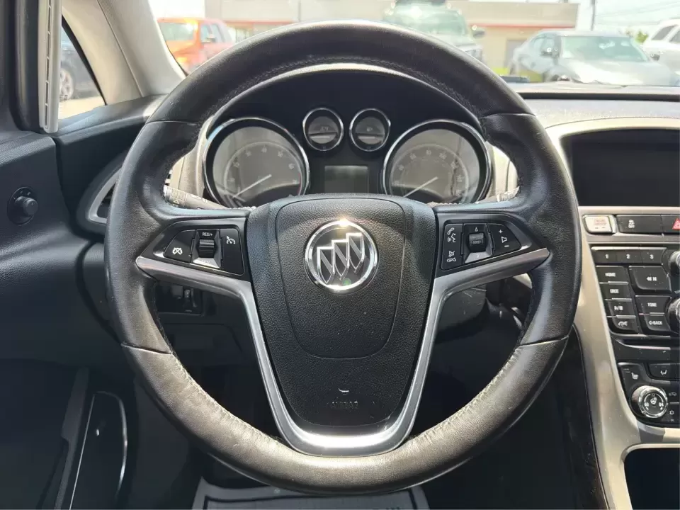 2013 Buick Verano Leather (1G4PS5SK5D4) with an 2.4L L4 DOHC 16V FFV engine, 6-Speed Automatic transmission, located at 4508 South Dixie Dr, Moraine, OH, 45439, (937) 908-9800, 39.689976, -84.218452 - Need a comfy, efficient sedan that makes daily commuting, school drop-offs, and weekend getaways feel a little more premium-without blowing the budget? This 2013 Buick Verano Leather is an ideal fit for drivers who want a quiet ride, upscale touches, and practical fuel economy for everything from I-- Photo#16