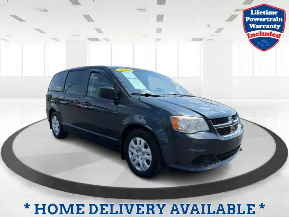 2014 Dodge Grand Caravan SE (2C4RDGBG0ER) with an 3.6L V-6 DOHC engine, located at 401 Woodman Dr, Riverside, OH, 45431, (937) 908-9800, 39.760899, -84.123421 - Need a dependable minivan that can handle school drop-offs, grocery runs, and weekend road trips without blowing the budget? This 2014 Dodge Grand Caravan SE is built for real life in the Miami Valley-easy to live with, roomy for people and gear, and comfortable for daily commuting around Riverside,- Photo#0