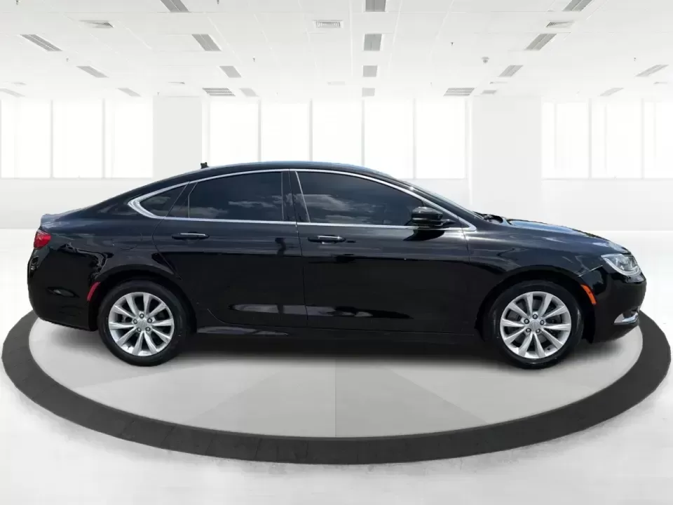 2015 Chrysler 200 200C (1C3CCCCGXFN) with an Other engine, located at 1230 East Main St, Xenia, OH, 45385, (937) 908-9800, 39.688026, -83.910172 - Slip into a comfortable, upscale sedan that fits real life in Xenia-school drop-offs, the daily commute down US-35, and weekend errands between Downtown Xenia and the Greene Towne Center. This 2015 Chrysler 200C in Black Clearcoat blends a refined cabin with practical four-door versatility, making i- Photo#1