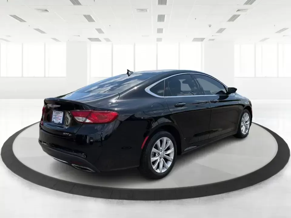 2015 Chrysler 200 200C (1C3CCCCGXFN) with an Other engine, located at 1230 East Main St, Xenia, OH, 45385, (937) 908-9800, 39.688026, -83.910172 - Slip into a comfortable, upscale sedan that fits real life in Xenia-school drop-offs, the daily commute down US-35, and weekend errands between Downtown Xenia and the Greene Towne Center. This 2015 Chrysler 200C in Black Clearcoat blends a refined cabin with practical four-door versatility, making i- Photo#2