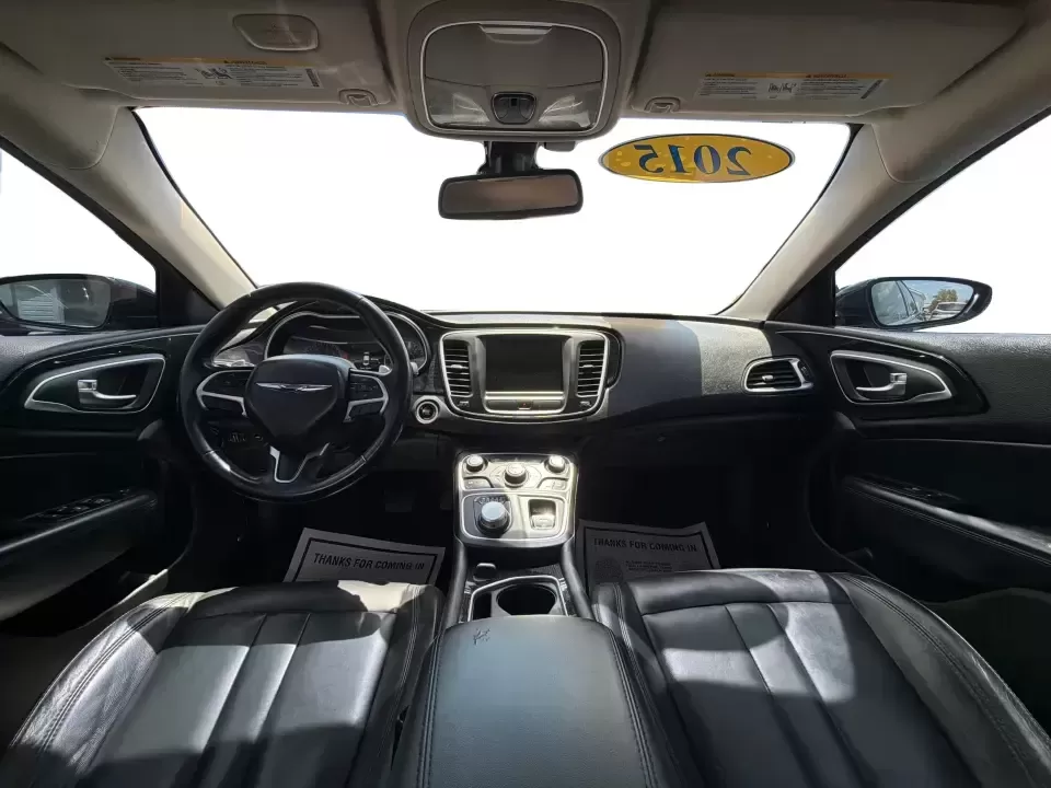 2015 Chrysler 200 200C (1C3CCCCGXFN) with an Other engine, located at 1230 East Main St, Xenia, OH, 45385, (937) 908-9800, 39.688026, -83.910172 - Slip into a comfortable, upscale sedan that fits real life in Xenia-school drop-offs, the daily commute down US-35, and weekend errands between Downtown Xenia and the Greene Towne Center. This 2015 Chrysler 200C in Black Clearcoat blends a refined cabin with practical four-door versatility, making i- Photo#21