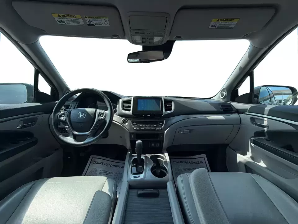 2016 Honda Pilot EXL 4WD (5FNYF6H63GB) with an 3.5L V6 SOHC 24V engine, 6-Speed Automatic transmission, located at 8750 N County Rd 25A, Piqua, OH, 45356, (937) 908-9800, 40.164391, -84.232513 - Third Row- Photo#19