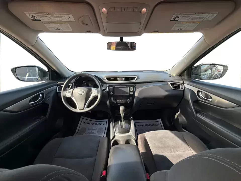 2016 Nissan Rogue SV AWD (KNMAT2MV2GP) with an 2.5L L4 DOHC 16V engine, Continuously Variable Transmission transmission, located at 8750 N County Rd 25A, Piqua, OH, 45356, (937) 908-9800, 40.164391, -84.232513 - Need an SUV that fits real life in West Central Ohio-school drop-offs, I-75 commutes, grocery runs, and the occasional weekend escape to a local park or festival? This **2016 Nissan Rogue SV AWD** is a practical, comfortable choice for families, commuters, and budget-conscious buyers who want year-r- Photo#21