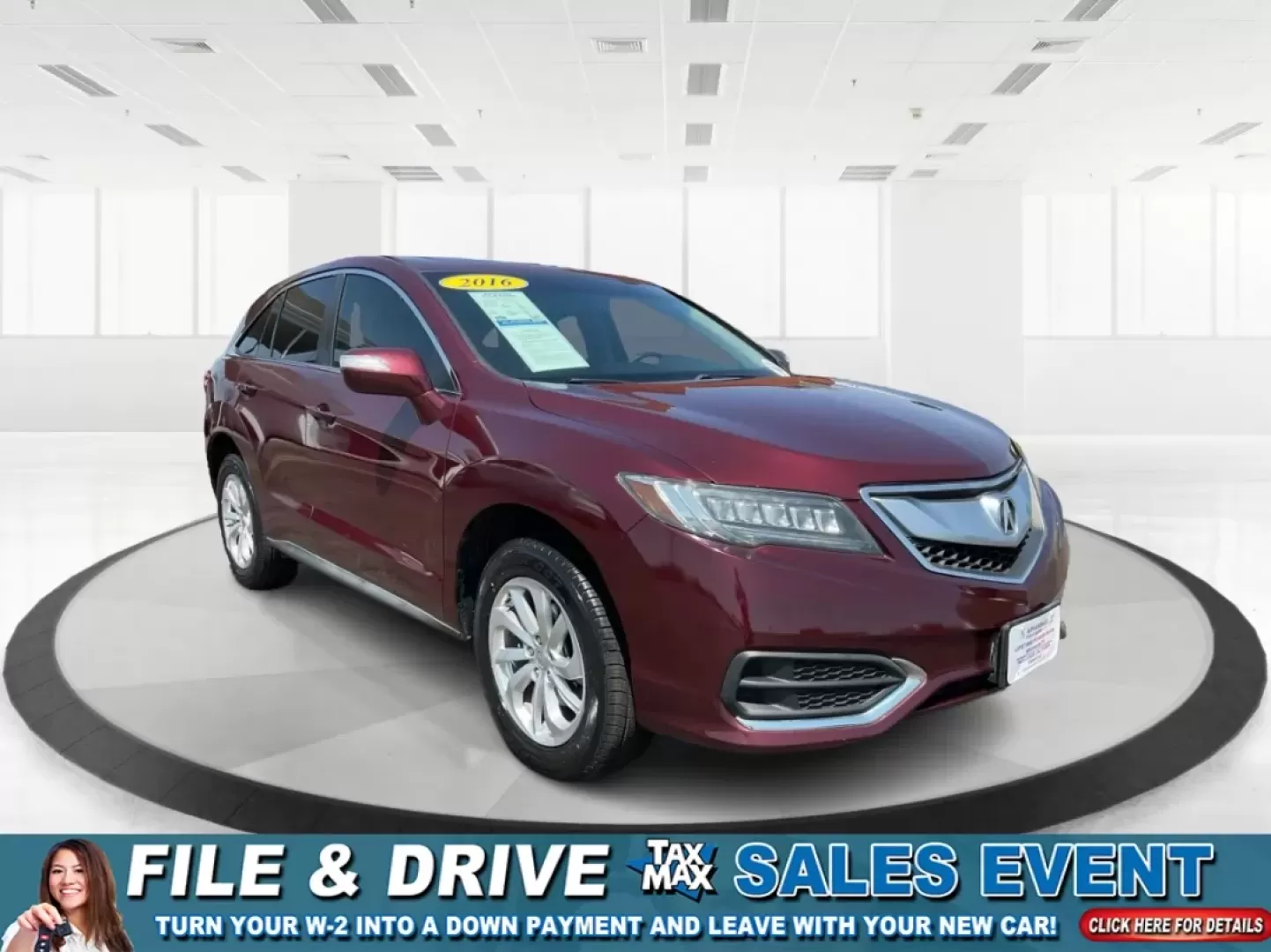 2016 Acura RDX 6-Spd AT (5J8TB3H33GL) with an 3.5L V6 DOHC 24V engine, 6-Speed Automatic transmission, located at 8750 N County Rd 25A, Piqua, OH, 45356, (937) 908-9800, 40.164391, -84.232513 - **Conquer the Road with Confidence: 2016 Acura RDX at Advantage Car and Credit!**<br /> <br /> Are you seeking a reliable vehicle that perfectly balances luxury, comfort, and practicality? Look no further than this stunning 2016 Acura RDX, available now at Advantage Car and Credit in Fairborn, OH. T - Photo#0