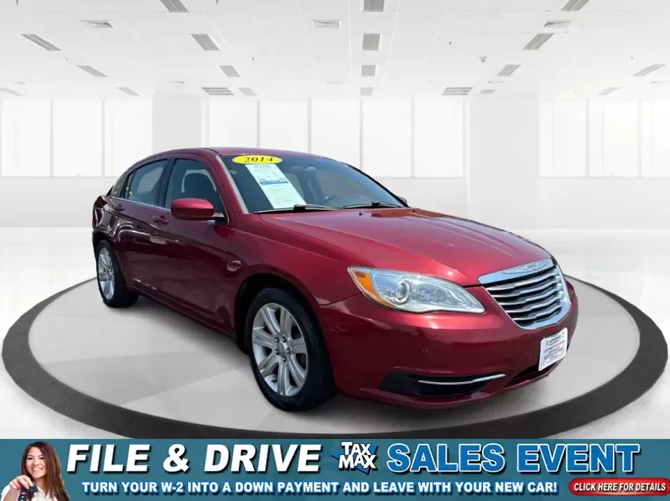 2014 Chrysler 200 Touring (1C3CCBBB6EN) with an 2.4L L4 DOHC 16V engine, 6-Speed Automatic transmission, located at 8750 N County Rd 25A, Piqua, OH, 45356, (937) 908-9800, 40.164391, -84.232513 - **Discover Freedom and Comfort with this 2014 Chrysler 200 Touring at Advantage Car and Credit!**<br /> <br /> Are you ready to elevate your driving experience? Whether you're a busy professional looking for a reliable daily commuter or a growing family in need of a safe and stylish sedan, the 2014 - Photo#0