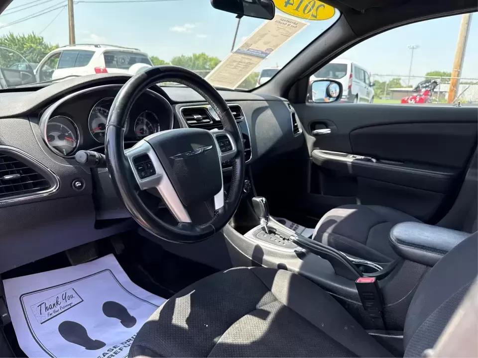 2014 Chrysler 200 Touring (1C3CCBBB6EN) with an 2.4L L4 DOHC 16V engine, 6-Speed Automatic transmission, located at 401 Woodman Dr, Riverside, OH, 45431, (937) 908-9800, 39.760899, -84.123421 - **Discover Freedom and Comfort with this 2014 Chrysler 200 Touring at Advantage Car and Credit!**<br /> <br /> Are you ready to elevate your driving experience? Whether you're a busy professional looking for a reliable daily commuter or a growing family in need of a safe and stylish sedan, the 2014 - Photo#9