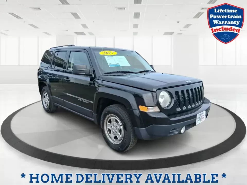 2017 Jeep Patriot Sport FWD (1C4NJPBAXHD) with an 2.4L I-4 DOHC engine, Automatic transmission, located at 401 Woodman Dr, Riverside, OH, 45431, (937) 908-9800, 39.760899, -84.123421 - **Unlock Adventure with the 2017 Jeep Patriot Sport FWD at Advantage Car and Credit!**<br /> <br /> Are you ready to elevate your outdoor adventures or simply need a reliable vehicle for your daily commute? Look no further than the incredible 2017 Jeep Patriot Sport FWD, available now at Advantage C - Photo#0