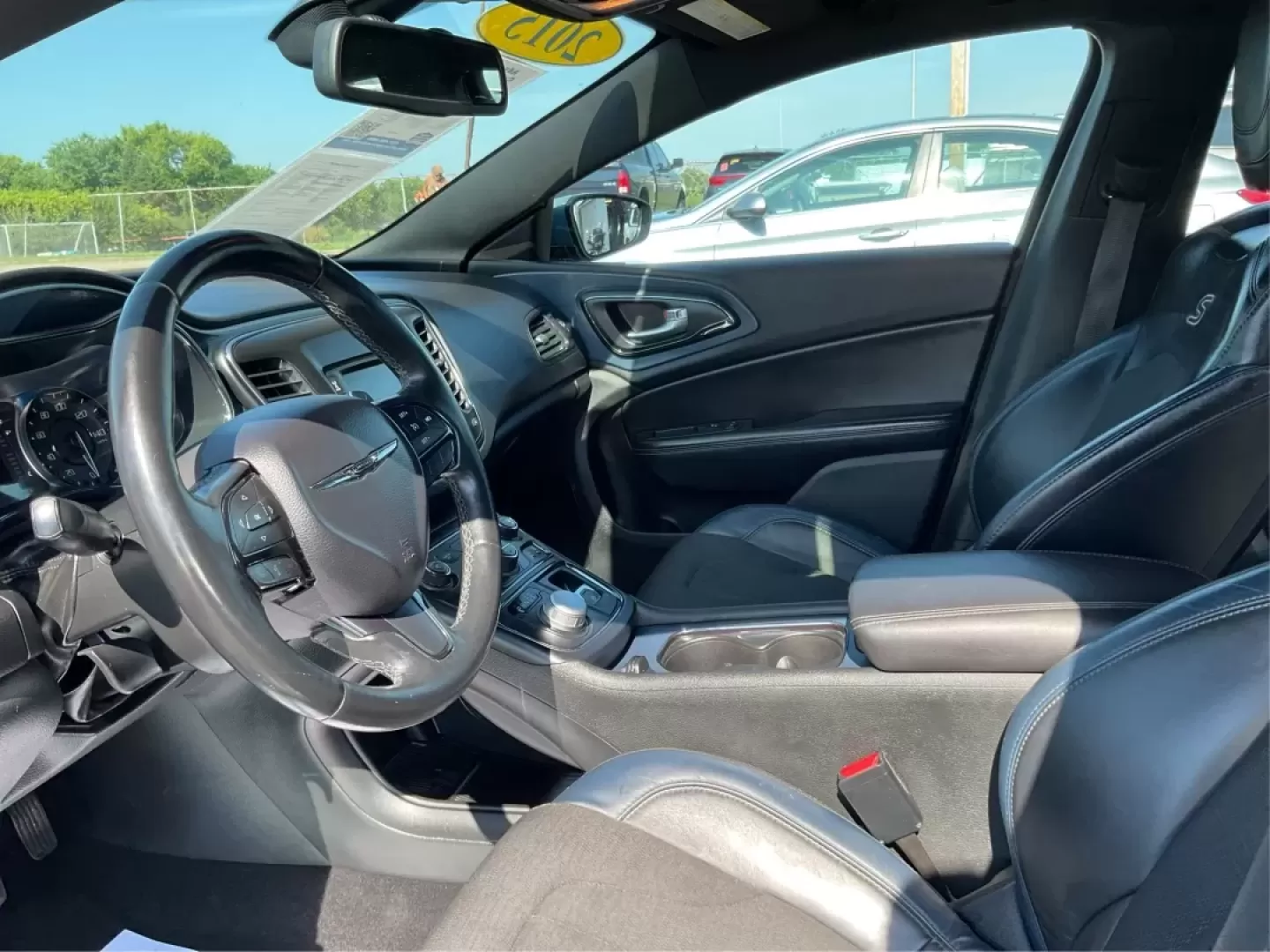 2015 Chrysler 200 S (1C3CCCBB8FN) with an Other engine, located at 880 E. National Road, Vandalia, OH, 45377, (937) 908-9800, 39.891918, -84.183594 - **Experience Luxury on a Budget with the 2015 Chrysler 200 S at Advantage Car and Credit**<br /> <br /> Looking for a stylish sedan that can handle your daily commute as effortlessly as your weekend adventures? The 2015 Chrysler 200 S is the perfect blend of comfort, technology, and modern aesthetic - Photo#9