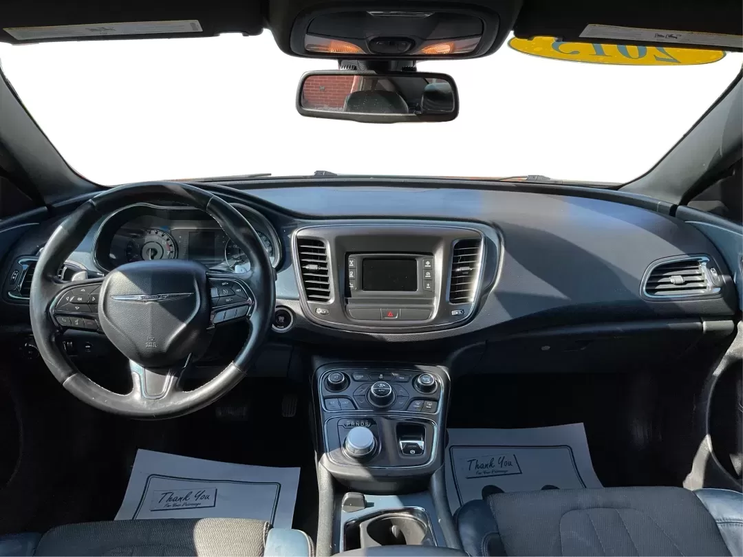 2015 Chrysler 200 S (1C3CCCBB8FN) with an Other engine, located at 880 E. National Road, Vandalia, OH, 45377, (937) 908-9800, 39.891918, -84.183594 - **Experience Luxury on a Budget with the 2015 Chrysler 200 S at Advantage Car and Credit**<br /> <br /> Looking for a stylish sedan that can handle your daily commute as effortlessly as your weekend adventures? The 2015 Chrysler 200 S is the perfect blend of comfort, technology, and modern aesthetic - Photo#21