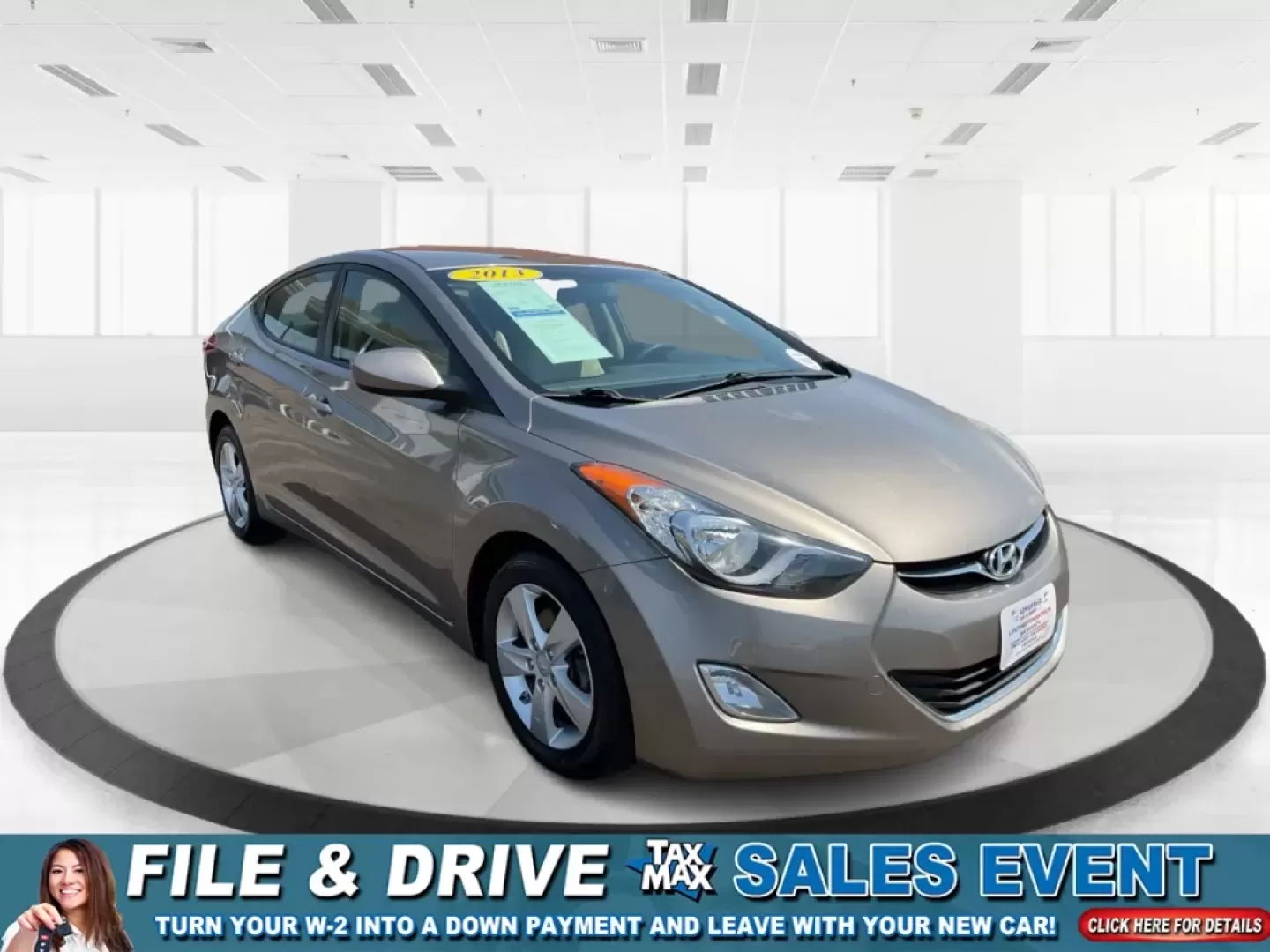 2013 Hyundai Elantra GLS (5NPDH4AE6DH) with an 1.8L I-4 DOHC engine, located at 401 Woodman Dr, Riverside, OH, 45431, (937) 908-9800, 39.760899, -84.123421 - **Unlock the Freedom of the Open Road with the 2013 Hyundai Elantra GLS** <br /> <br /> Are you ready to elevate your daily commute or embark on new adventures without breaking the bank? The 2013 Hyundai Elantra GLS, available at Advantage Car and Credit in Fairborn, OH, is the ideal sedan for budg - Photo#0
