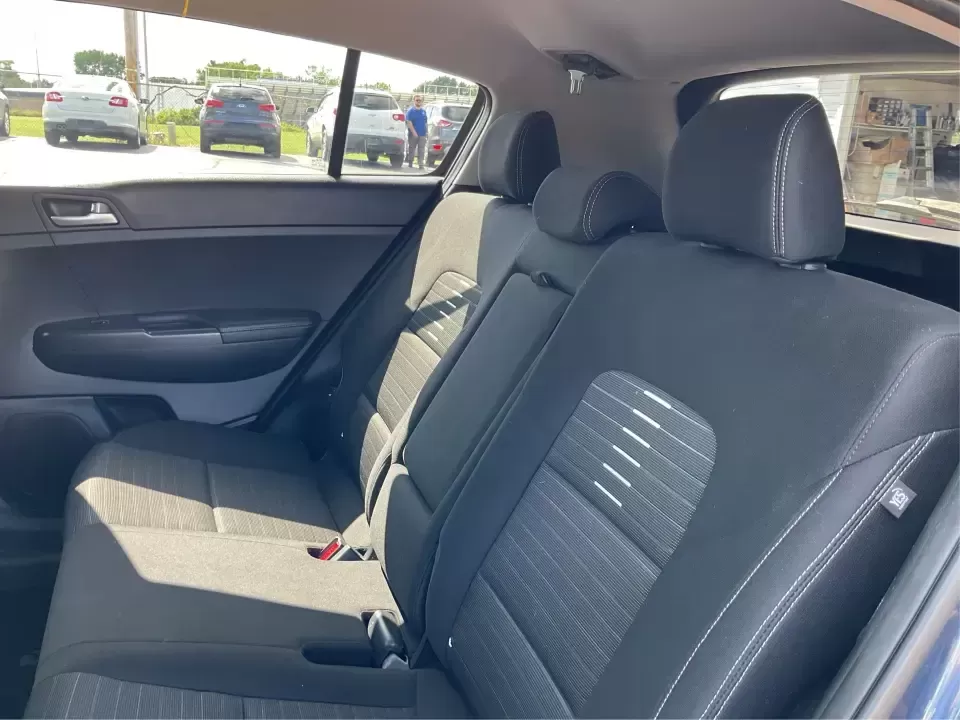 2017 Kia Sportage LX FWD (KNDPM3ACXH7) with an 2.4L V6 DOHC 24V engine, 6A transmission, located at 1230 East Main St, Xenia, OH, 45385, (937) 908-9800, 39.688026, -83.910172 - Picture your next week: an easy school drop-off, a smooth commute down US-35, and a Saturday escape to Caesar Creek State Park with room for everyone and everything. This 2017 Kia Sportage LX FWD in eye-catching Pacific Blue is the kind of practical, comfortable crossover that fits real life in Xeni- Photo#10