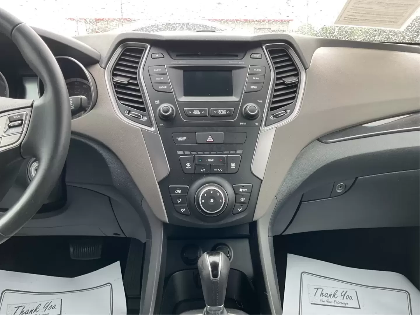 2014 Hyundai Santa Fe GLS (KM8SM4HF5EU) with an Lambda II 3.3L V-6 gasoline direct injection engine, located at 8750 N County Rd 25A, Piqua, OH, 45356, (937) 908-9800, 40.164391, -84.232513 - Looking for the perfect SUV to complement your busy lifestyle? Look no further than the 2014 Hyundai Santa Fe GLS, a vehicle designed for families, adventurers, and commuters alike. This reliable SUV, available at Advantage Car and Credit in Fairborn, OH, provides ample space, comfort, and modern fe - Photo#13