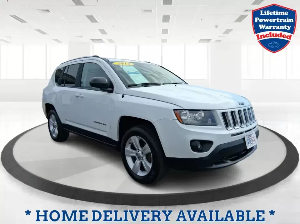 2014 Jeep Compass Sport (1C4NJDBB4ED) with an 2.4L I-4 DOHC engine, Automatic transmission, located at 1230 East Main St, Xenia, OH, 45385, (937) 908-9800, 39.688026, -83.910172 - **Experience Adventure with the 2014 Jeep Compass Sport at Advantage Car and Credit Xenia!** <br /> <br /> Are you ready to embrace the open road with a vehicle that combines comfort, capability, and style? The 2014 Jeep Compass Sport, available at Advantage Car and Credit in Xenia, Ohio, is the pe - Photo#0