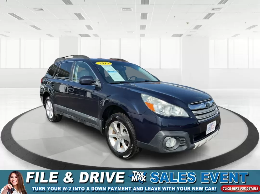 2013 Subaru Outback 2.5i Limited (4S4BRBKC0D3) with an 2.5L H-4 DOHC engine, Continuously Variable Transmission (CVT) transmission, located at 1184 Kauffman Ave, Fairborn, OH, 45324, (937) 908-9800, 39.807072, -84.030914 - **Adventure Awaits with This 2013 Subaru Outback! Perfect for Weekend Getaways and Daily Commutes**<br /> <br /> Looking for a versatile vehicle that can handle everything from family road trips to daily commutes? Look no further than this 2013 Subaru Outback 2.5i Limited, now available at Advantage - Photo#0