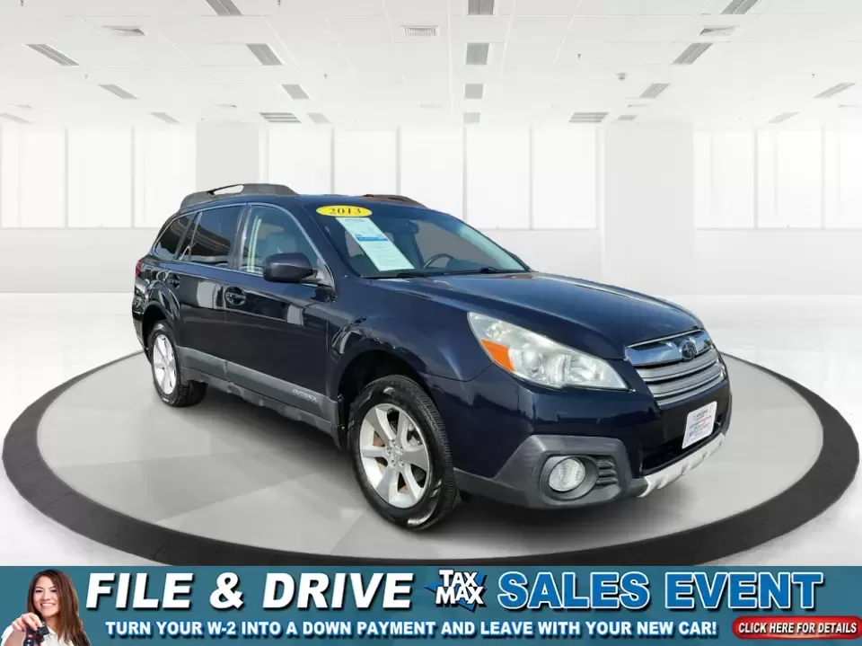 2013 Subaru Outback 2.5i Limited (4S4BRBKC0D3) with an 2.5L H-4 DOHC engine, Continuously Variable Transmission (CVT) transmission, located at 1099 N County Rd 25A , Troy, OH, 45373, (937) 908-9800, 40.057079, -84.212883 - **Adventure Awaits with This 2013 Subaru Outback! Perfect for Weekend Getaways and Daily Commutes**<br /> <br /> Looking for a versatile vehicle that can handle everything from family road trips to daily commutes? Look no further than this 2013 Subaru Outback 2.5i Limited, now available at Advantage - Photo#0