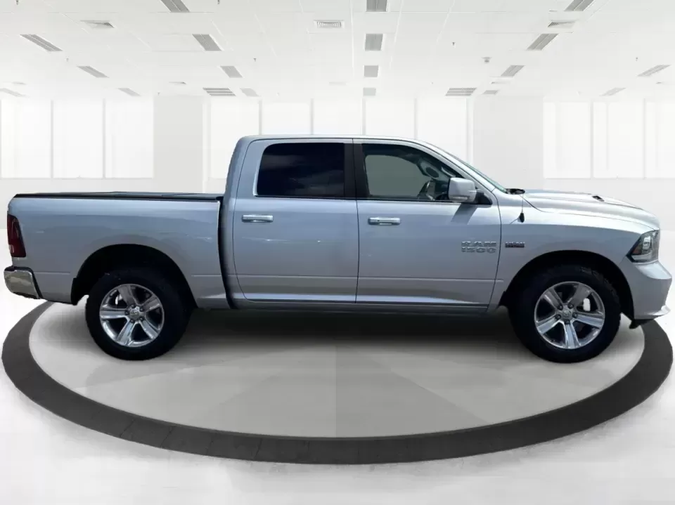 2016 Ram 1500 Sport Crew Cab SWB 4WD (1C6RR7MT4GS) with an 5.7L V8 OHV 16V engine, 6A transmission, located at 880 E. National Road, Vandalia, OH, 45377, (937) 908-9800, 39.891918, -84.183594 - Need a truck that can handle weekday work, weekend towing, and spur-of-the-moment road trips without feeling like a chore to drive? This **2016 Ram 1500 Sport Crew Cab SWB 4WD** is built for the Vandalia lifestyle-whether you're hauling gear up **I75**, running errands along **E. National Road**, or - Photo#1