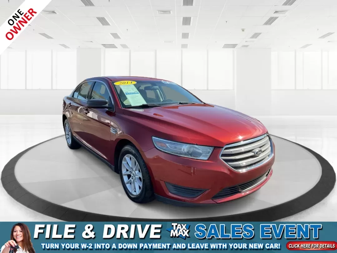 2014 Ford Taurus SE (1FAHP2D89EG) with an Other engine, located at 401 Woodman Dr, Riverside, OH, 45431, (937) 908-9800, 39.760899, -84.123421 - One Owner - Photo#0
