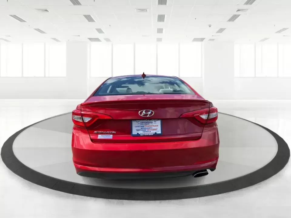 2017 Hyundai Sonata SE (5NPE24AF8HH) with an 2.4L L4 DOHC 16V engine, 7A transmission, located at 1099 N County Rd 25A , Troy, OH, 45373, (937) 908-9800, 40.057079, -84.212883 - Need a reliable, comfortable sedan for the daily drive from Troy to Dayton, school drop-offs, or quick weekend getaways to Charleston Falls Preserve? This red 2017 Hyundai Sonata Base is built for real life-easy to park downtown near the Miami County Courthouse, smooth on I75, and efficient enough f - Photo#3